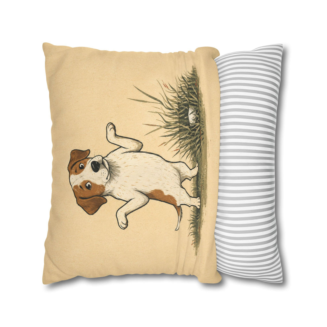 Mulligan – Golf Art with a Shrug Beside the Deep Rough – Pillow / Cover