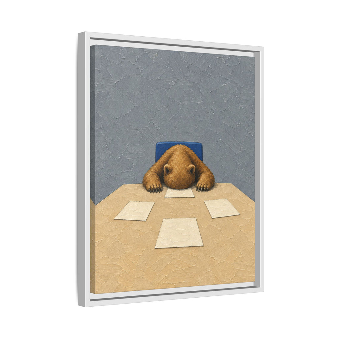 White frame
