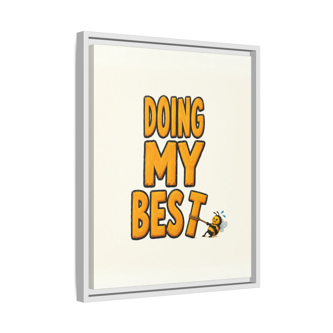 White frame