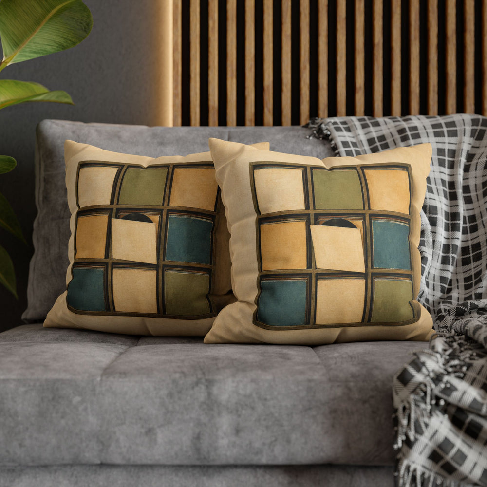 Sleeve Wall – Vinyl Record Decor with a Warm Wall of Sleeves – Pillow / Cover