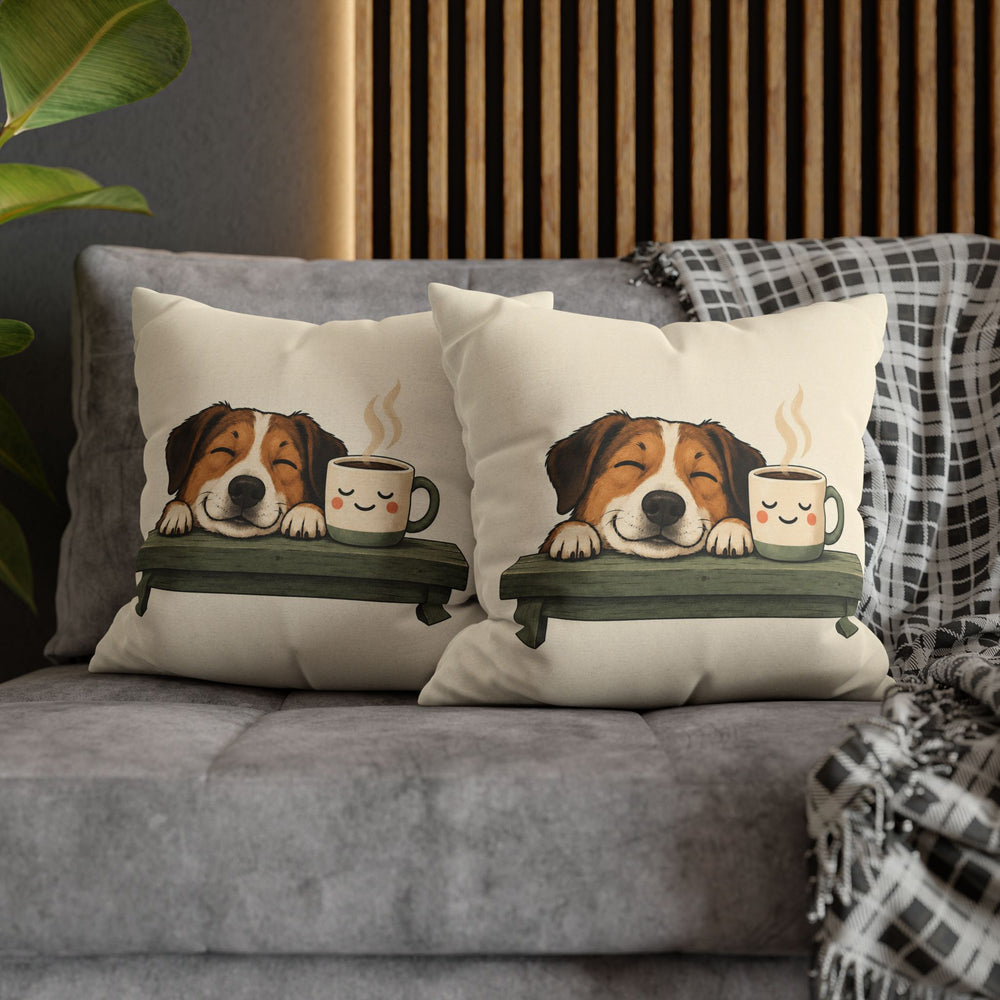Dog Dad Fuel – Dog Dad Art with a Workbench Mug and a Chin Rest – Pillow / Cover