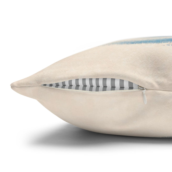 Catch & Release & Catch – Cabin Decor with a Bear and a Ceremonial Salmon – Pillow / Cover