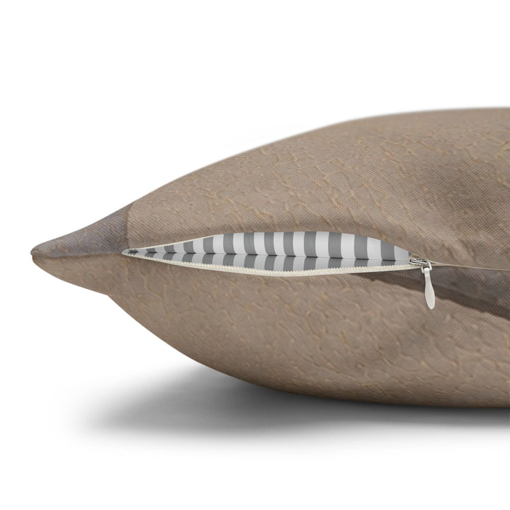 Window Nap – Therapy Office Decor with a Cat in Soft Light – Pillow / Cover