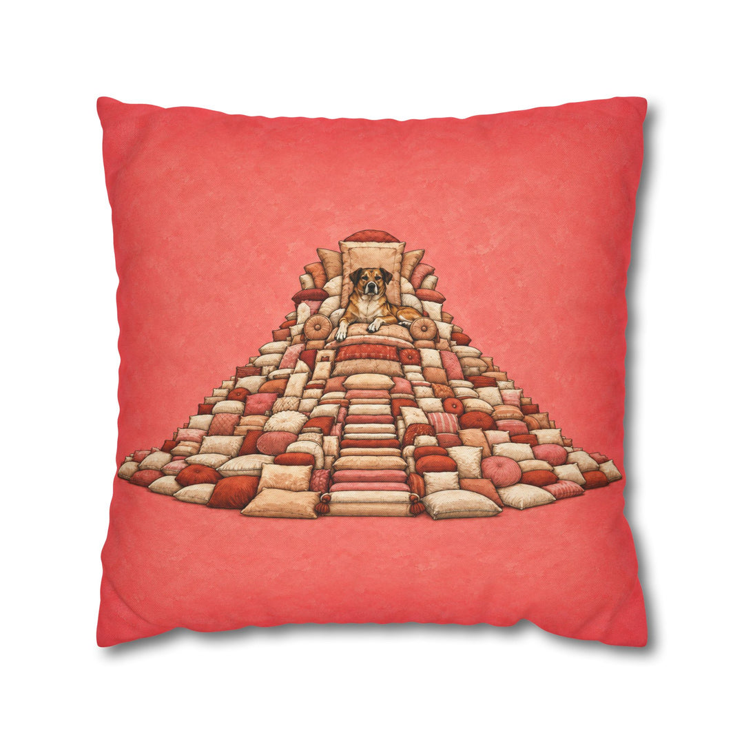 Pillow Fort King – Above Bed Art with a Fortress of Every Cushion – Pillow / Cover