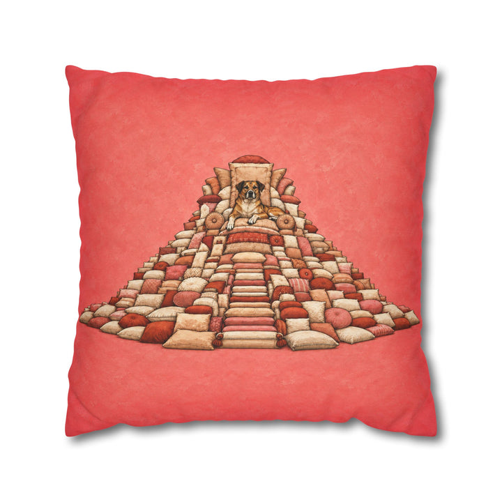 Pillow Fort King – Above Bed Art with a Fortress of Every Cushion – Pillow / Cover