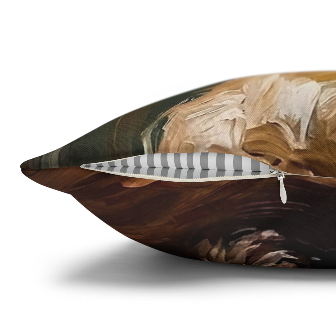 "Before Coffee" - Havanese Throw Pillow - Dog Lover Home Decor