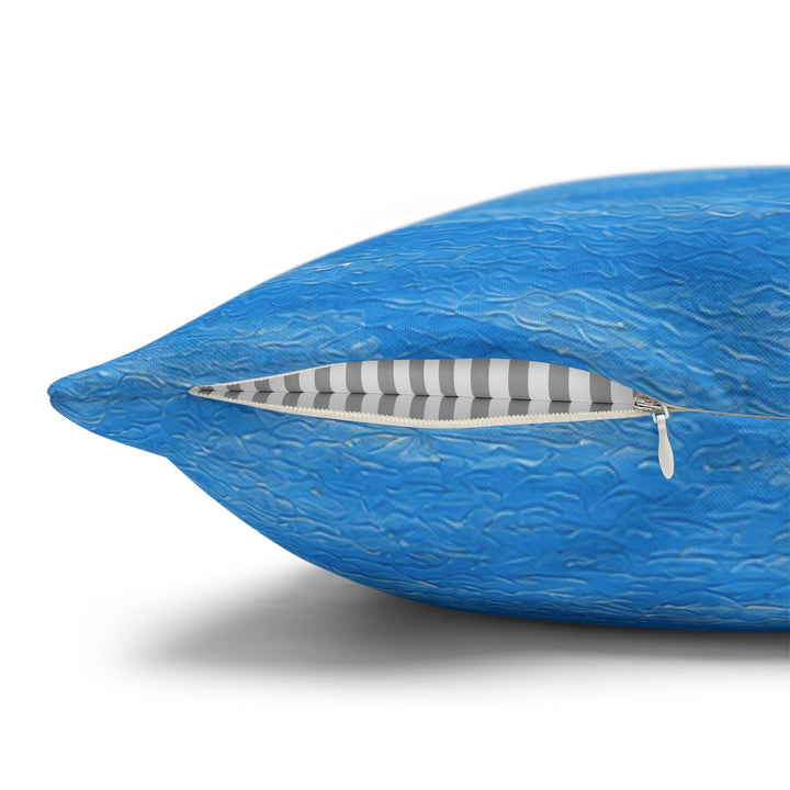 Lake Rules – Lake House Decor with a Capybara at Zero Speed – Pillow / Cover