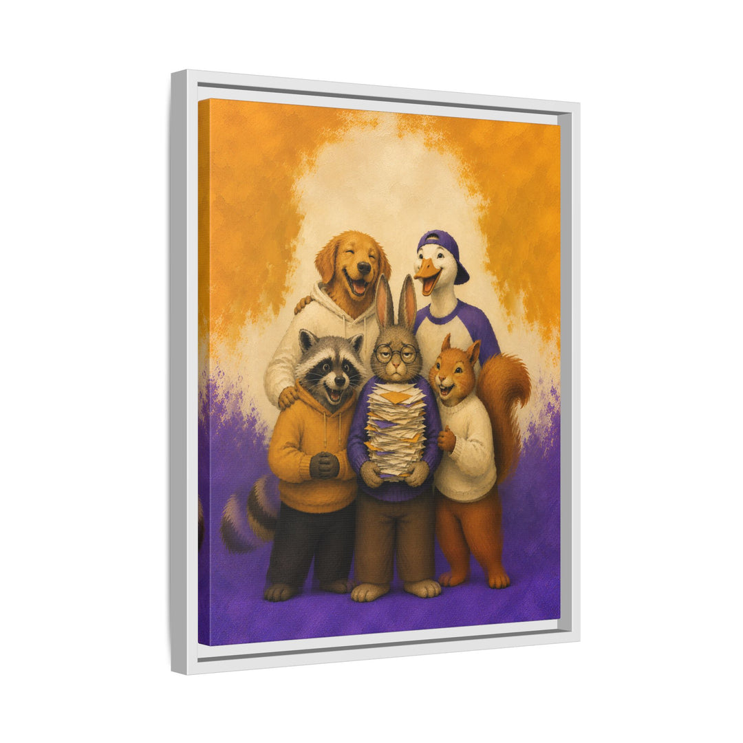 White frame