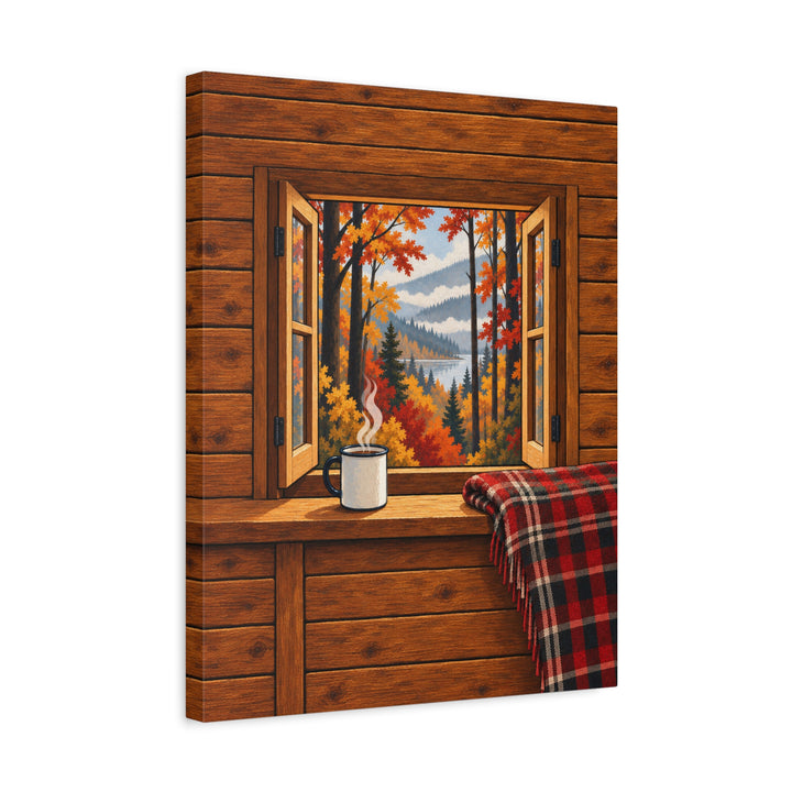 Cabin Weather – Cabin Wall Art with an Open Portal Onto Pure Vibe – Canvas / Framed Canvas