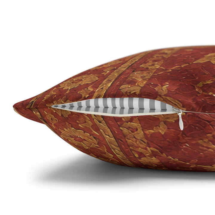 The Sacred Stapler – Funny Office Decor with a Gilded Desk Relic – Pillow / Cover