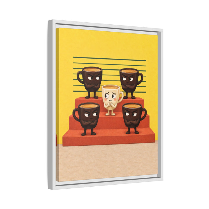 White frame