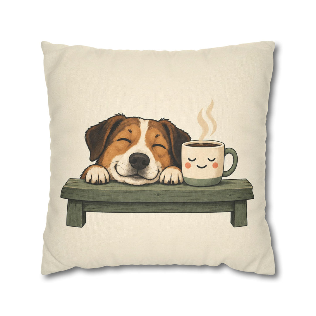 Dog Dad Fuel – Dog Dad Art with a Workbench Mug and a Chin Rest – Pillow / Cover