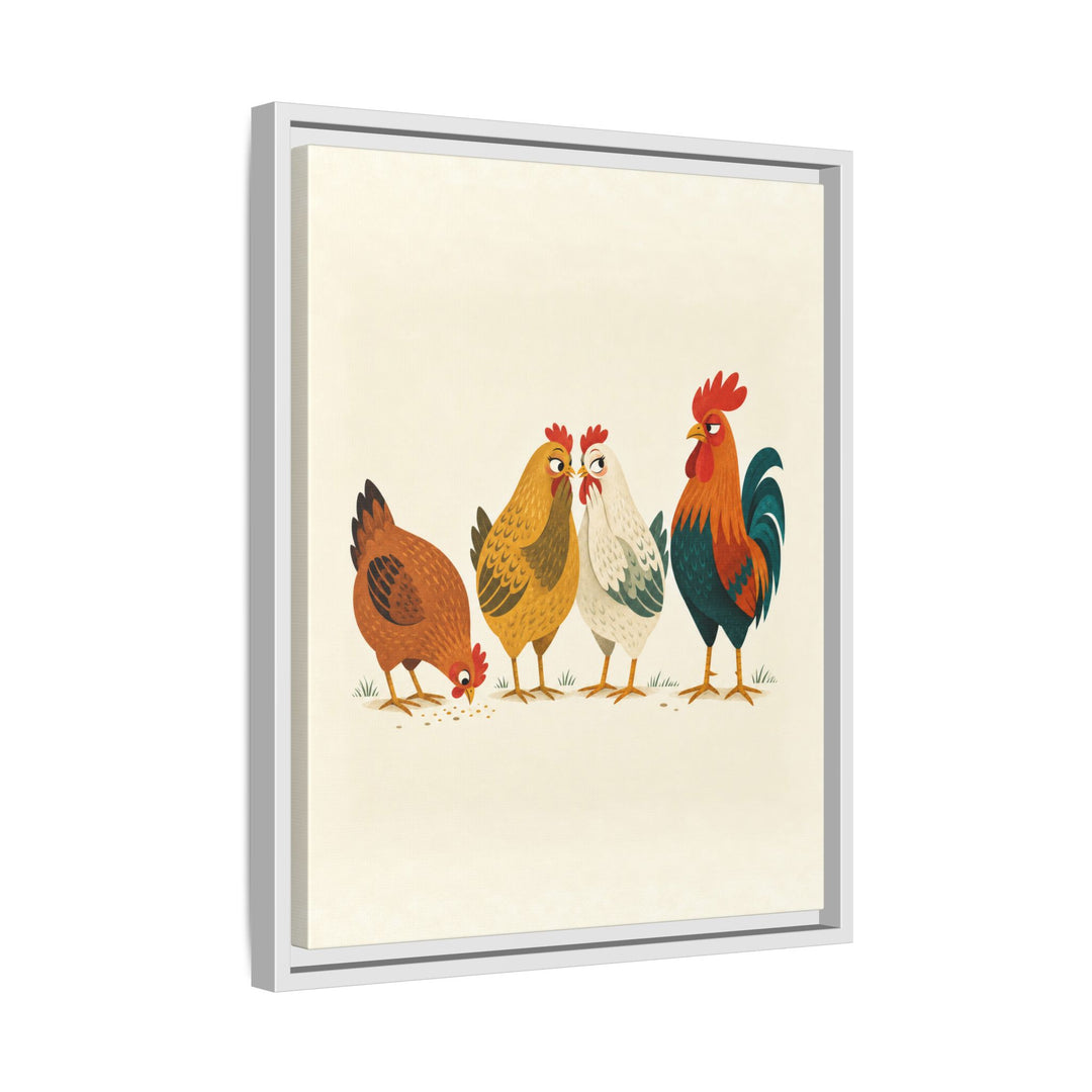 White frame
