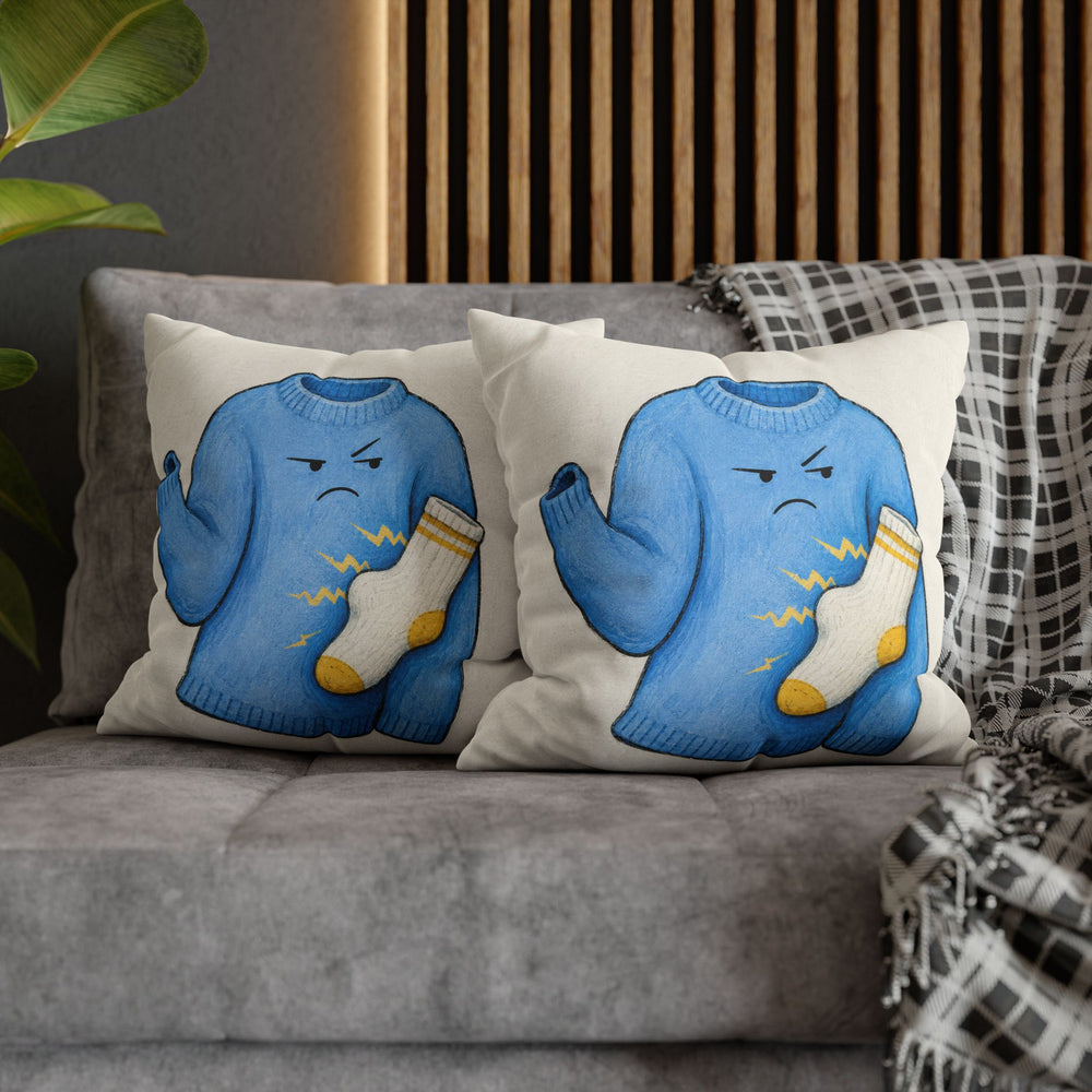 Static: A Romance – Laundry Room Art with a Clingy Sweater Affair – Pillow / Cover