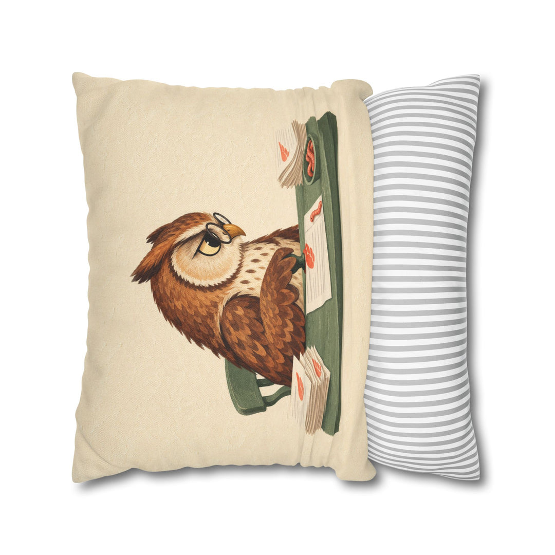 Grade Expectations – Classroom Wall Art with an Owl Stamping Wing Prints – Pillow / Cover