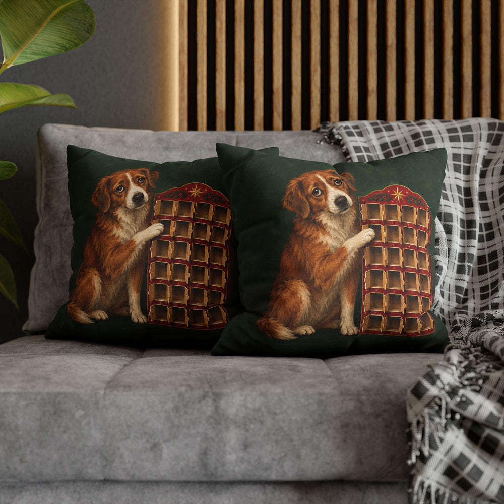 Advent Audit – Christmas Wall Art with All 24 Doors Already Open – Pillow / Cover
