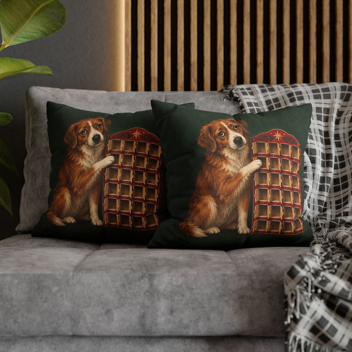 Advent Audit – Christmas Wall Art with All 24 Doors Already Open – Pillow / Cover