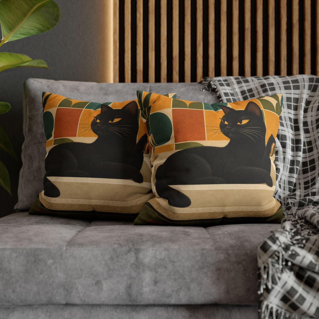 Sink Loaf, Mid Century – Mid Century Modern Art with a Geometric Basin Nap – Pillow / Cover