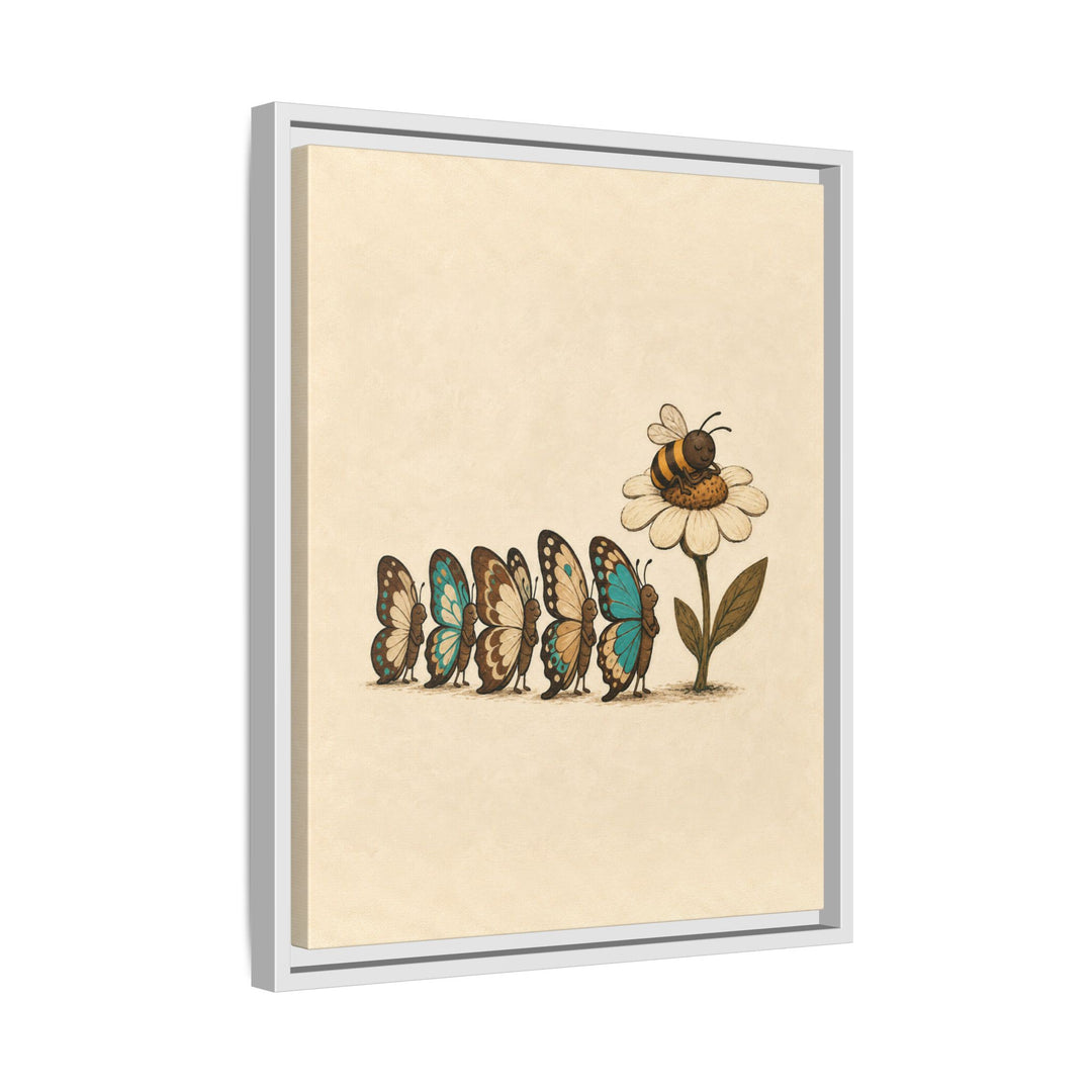 White frame