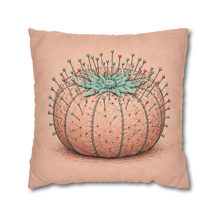 Pins & Needles – Craft Room Decor with a Bristling Tomato Cushion – Pillow / Cover