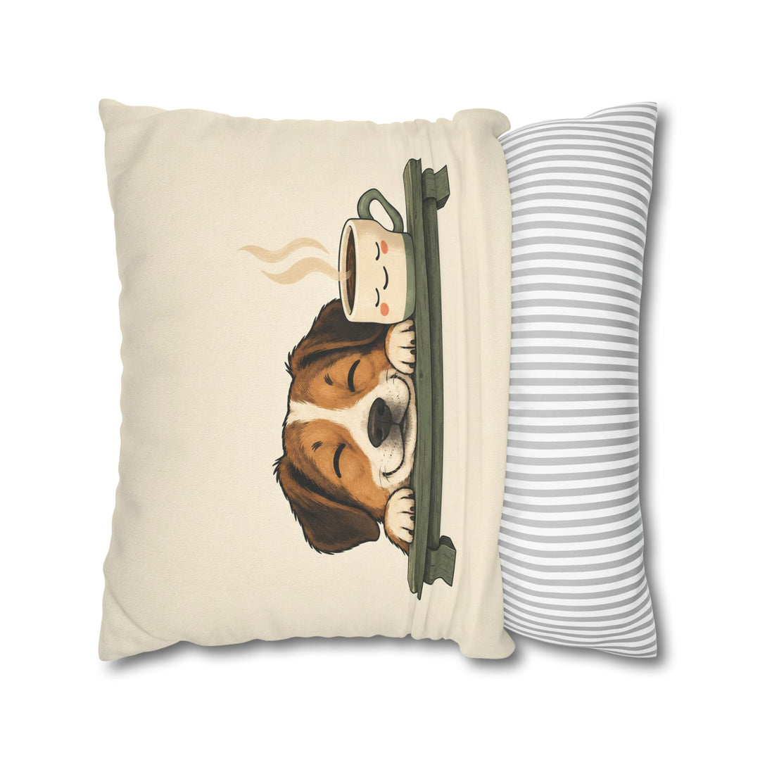 Dog Dad Fuel – Dog Dad Art with a Workbench Mug and a Chin Rest – Pillow / Cover