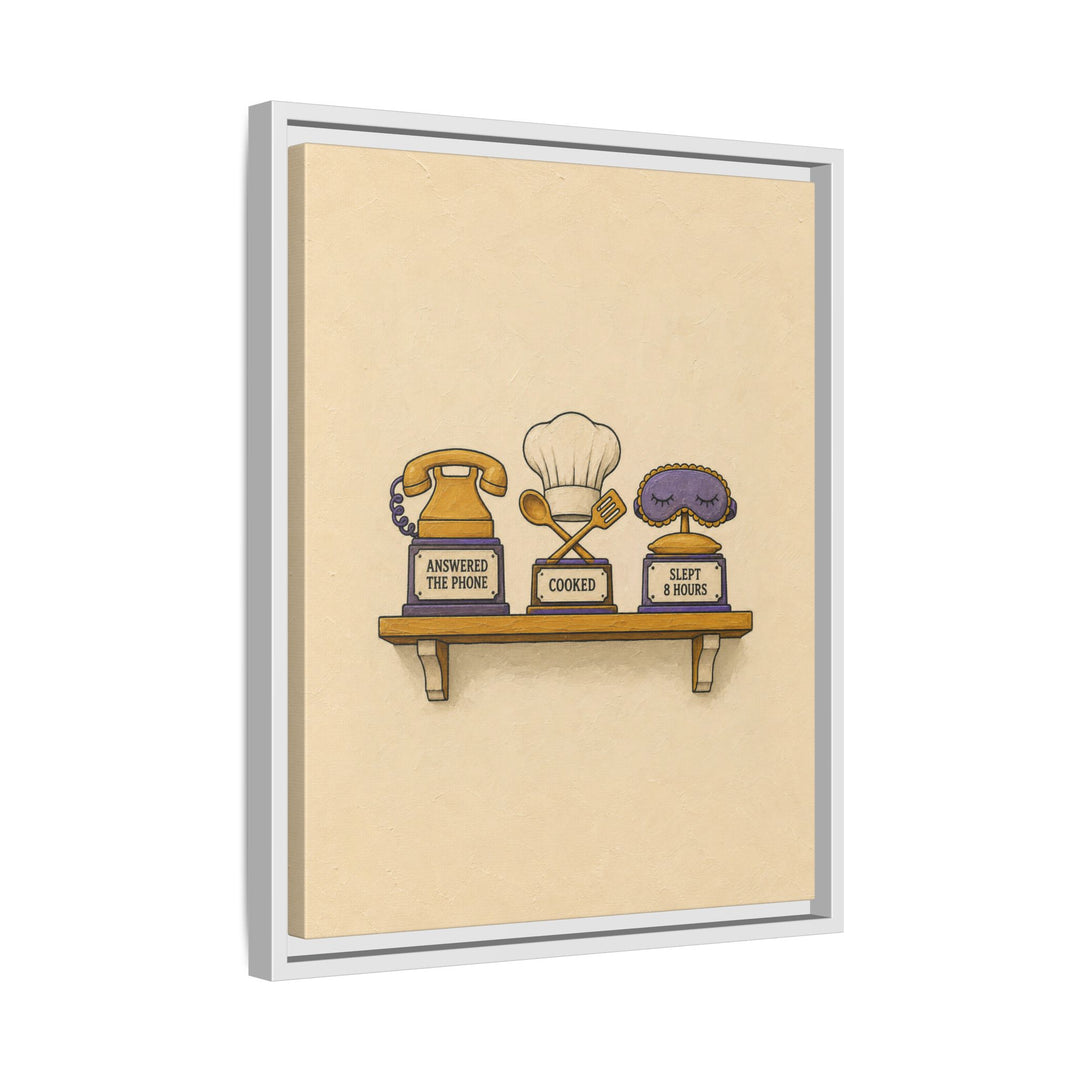 White frame