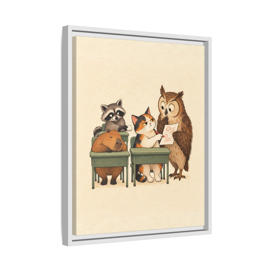 White frame