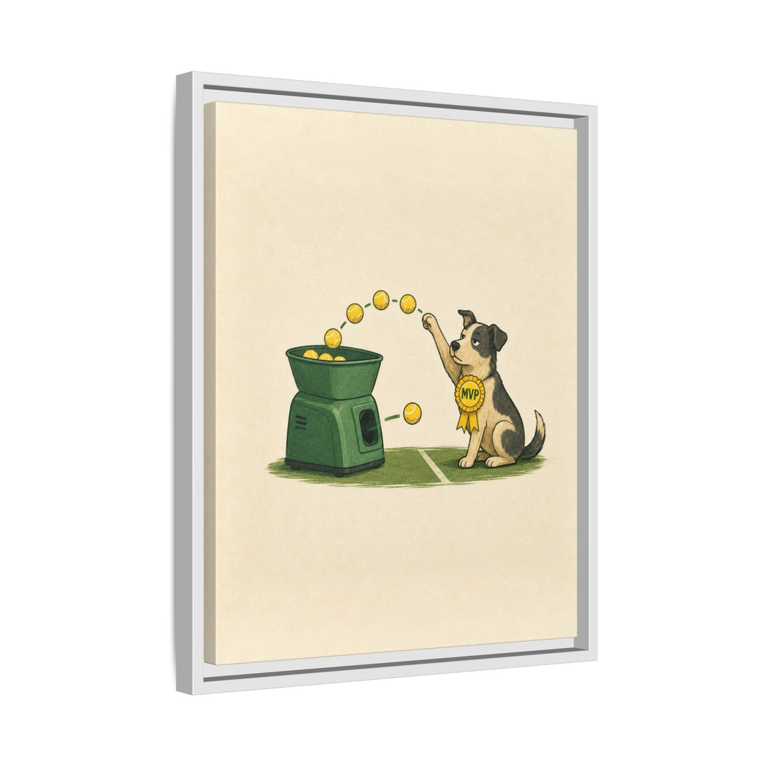 White frame