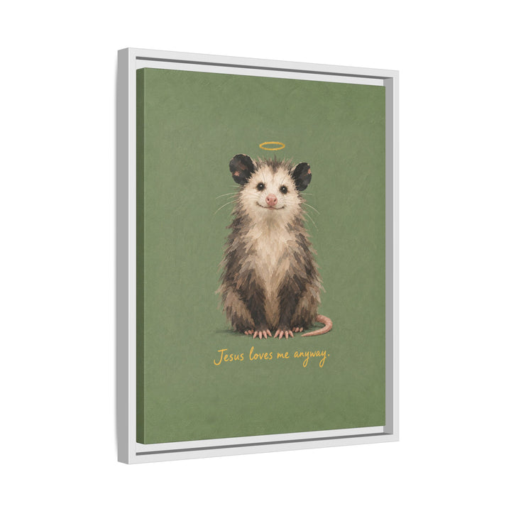 White frame