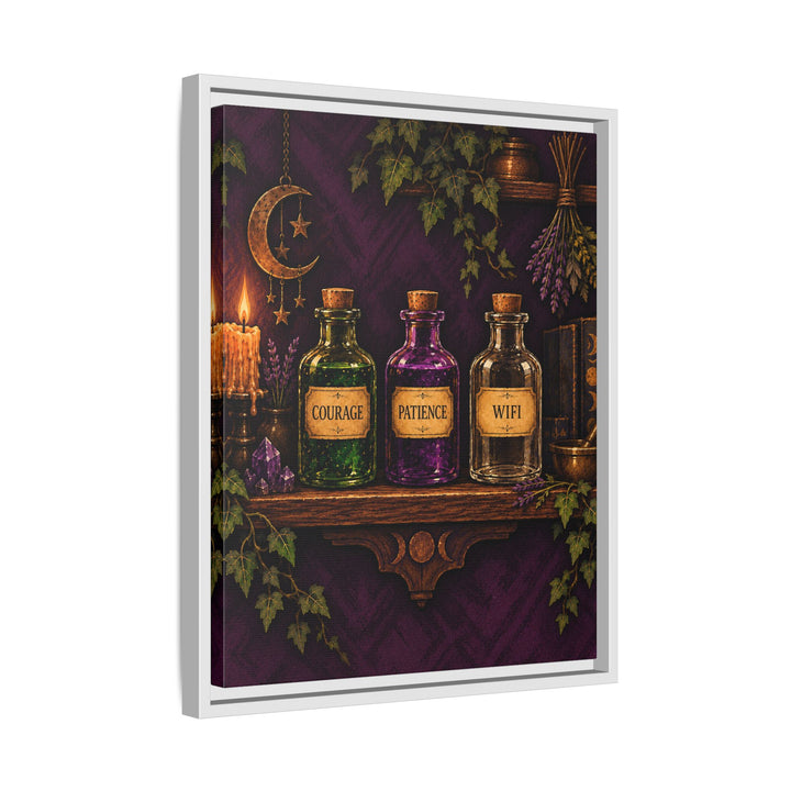 White frame