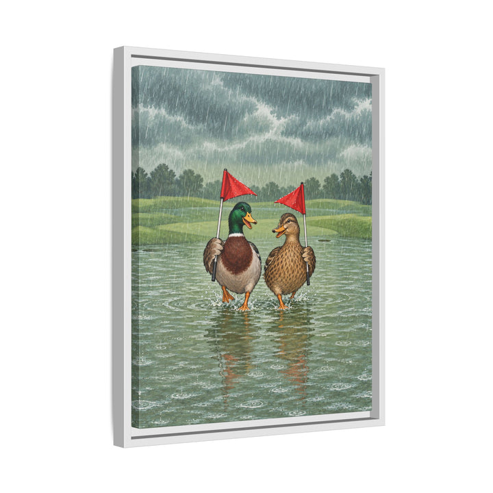 White frame