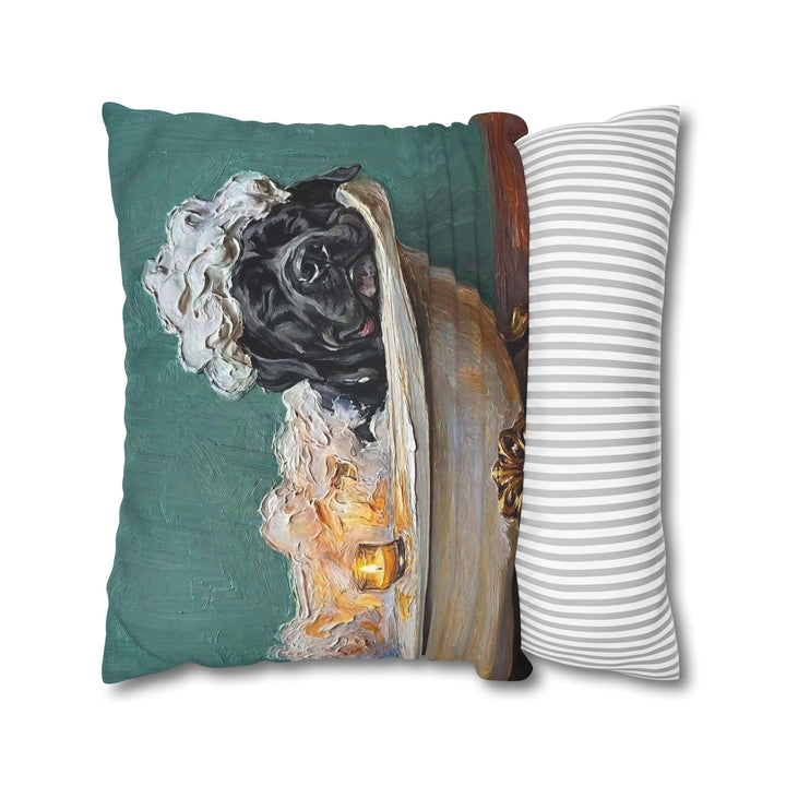 "Spa Day" - Cane Corso Throw Pillow - Dog Lover Home Decor
