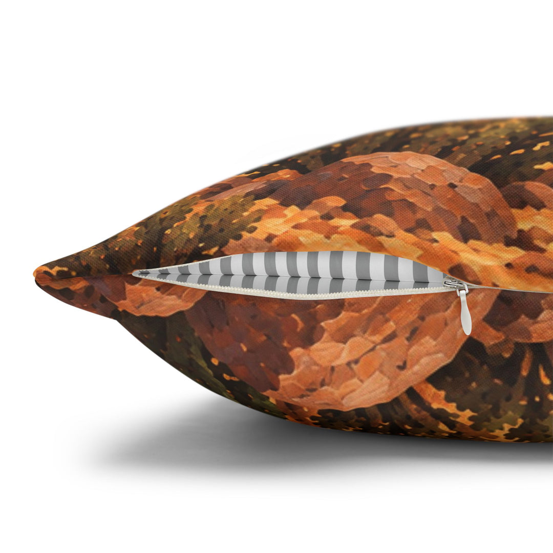 High Noon – Western Decor with a Gunslinger in a Tiny Poncho – Pillow / Cover