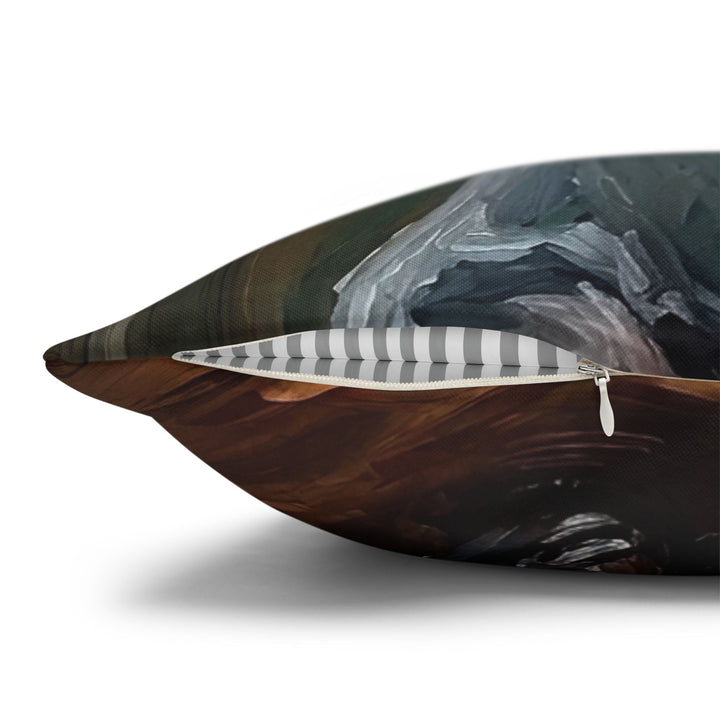 "Before Coffee" - Italian Greyhound Throw Pillow - Dog Lover Home Decor