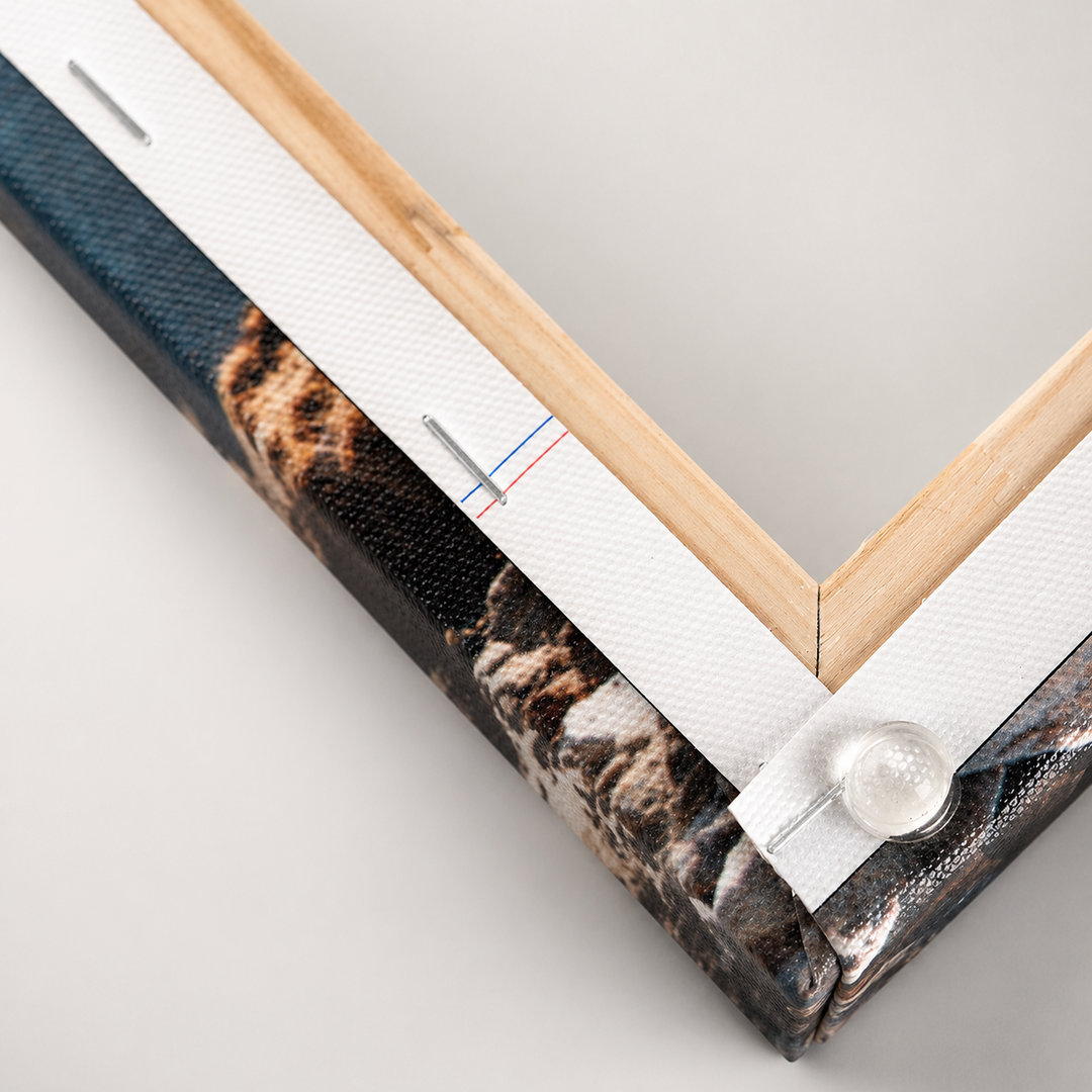 Canvas construction detail