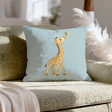 Safari Small: Giraffe – Nursery Decor with a Hopeful Neck Stretch – Pillow Cover