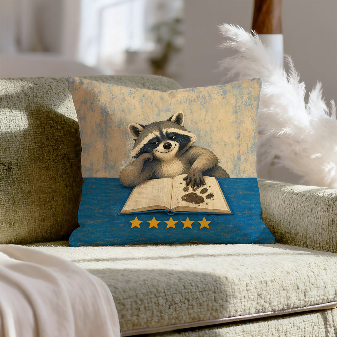 Cabin Guest Book – Cabin Decor with a Muddy Paw Signature – Pillow / Cover