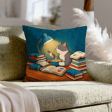 Ramen O'Clock – Dorm Room Decor with Instant Noodles at 1 AM – Pillow Cover
