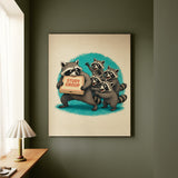 Pizza Fund – College Dorm Decor with a Guarded Study Group Box – Canvas Wall Art
