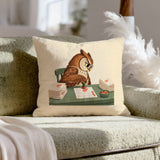 Grade Expectations – Classroom Wall Art with an Owl Stamping Wing Prints – Pillow / Cover