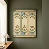 Grand Frame Minis – Bunny Nursery Decor with Three Tiny Painted Hares – Canvas