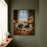 "Calm Memories" - Cane Corso Vertical Canvas - Dog Lover Wall Art