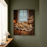 "Calm Memories" - Chihuahua Vertical Canvas - Dog Lover Wall Art