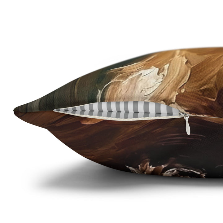 "Before Coffee" - Shih Tzu Pillow Cover - Dog Lover Home Decor