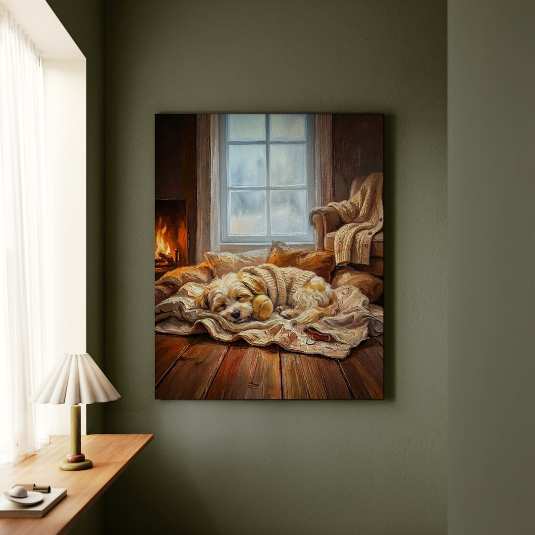 Havanese Calm Memories Canvas